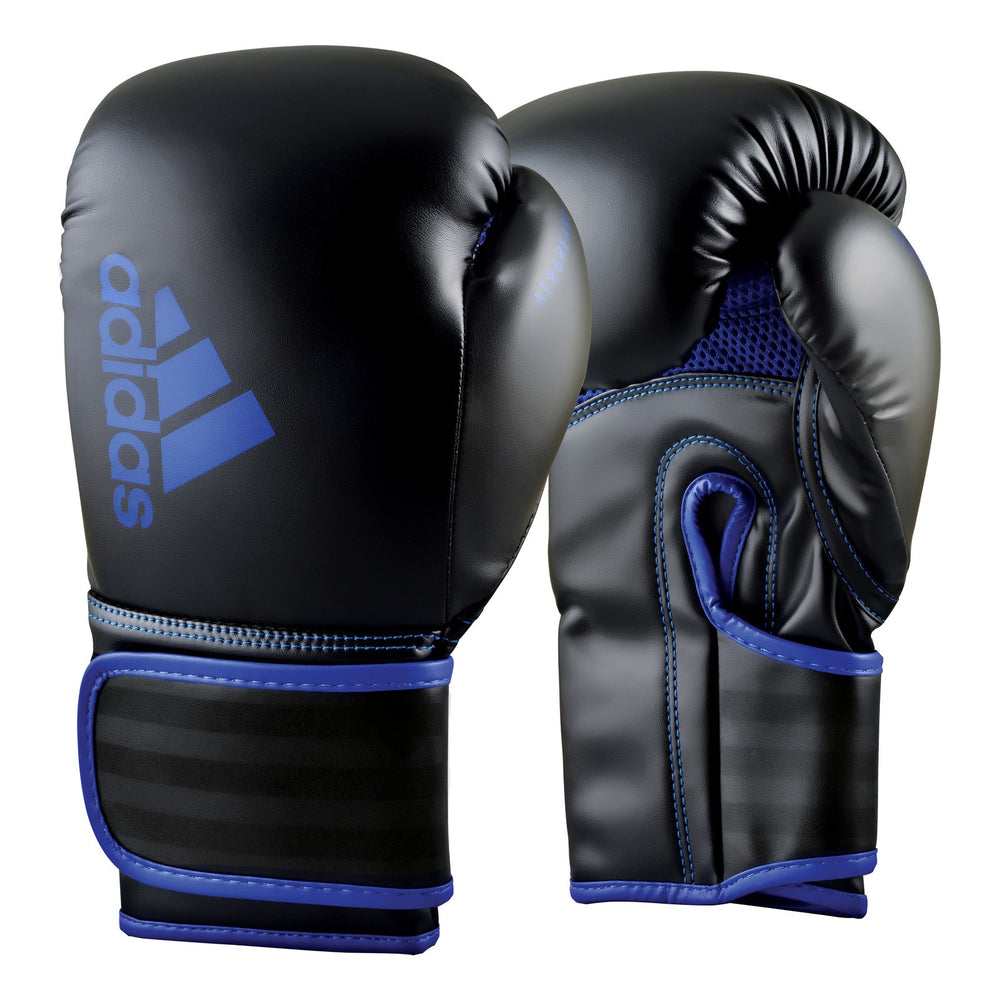Боксерские перчатки Adidas Hybrid 80 Черно/Синие