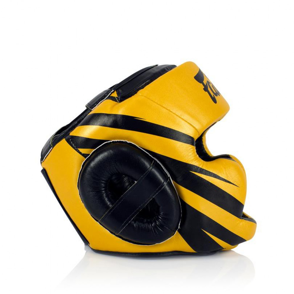 Боксерский шлем Fairtex HG16 M1 Желтый