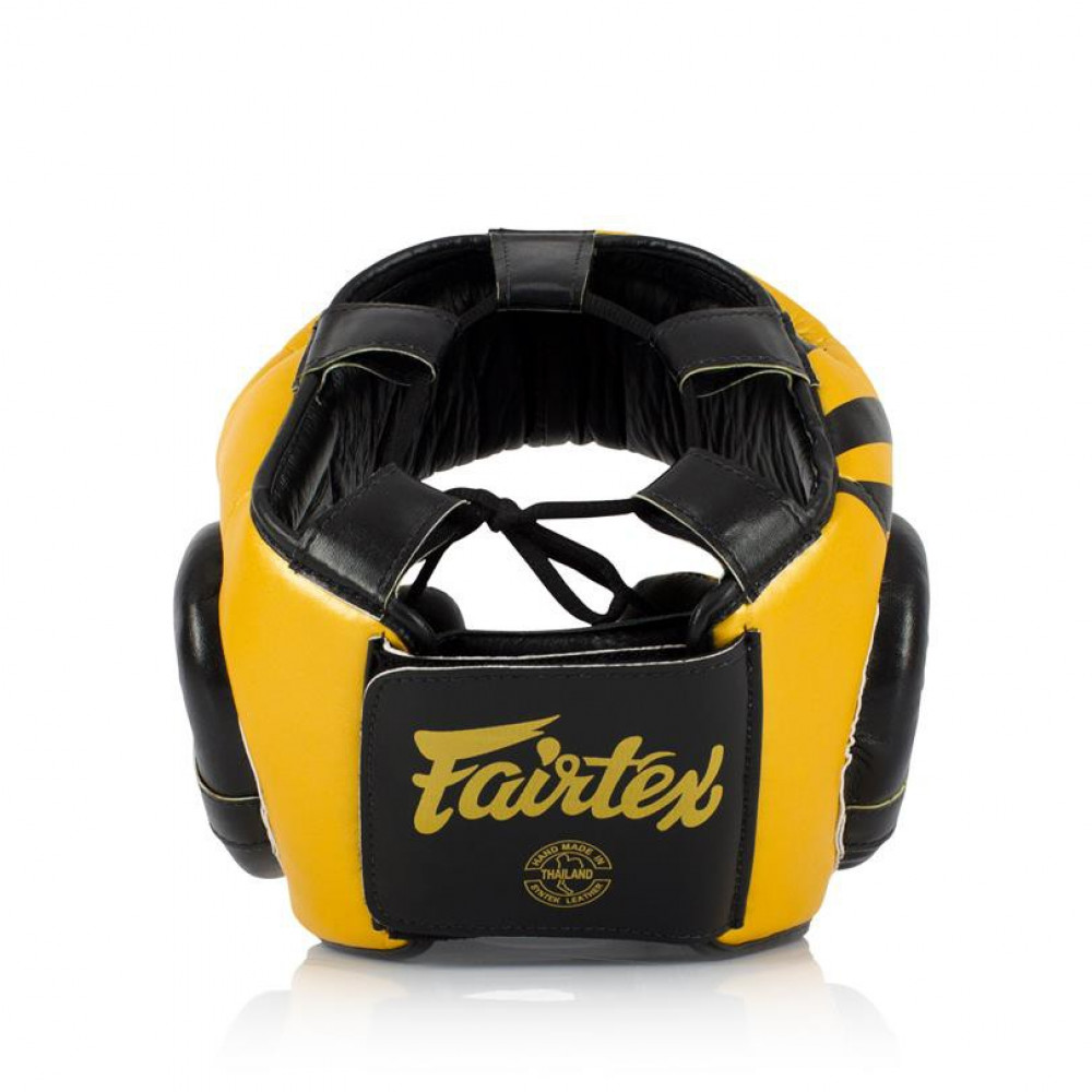Боксерский шлем Fairtex HG16 M1 Желтый
