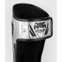 Шингарды Venum Elite Серебряно/Черные