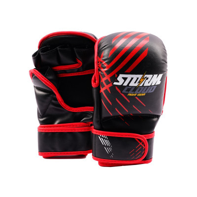 Перчатки для ММА StormCloud Lynx Черно/Красные