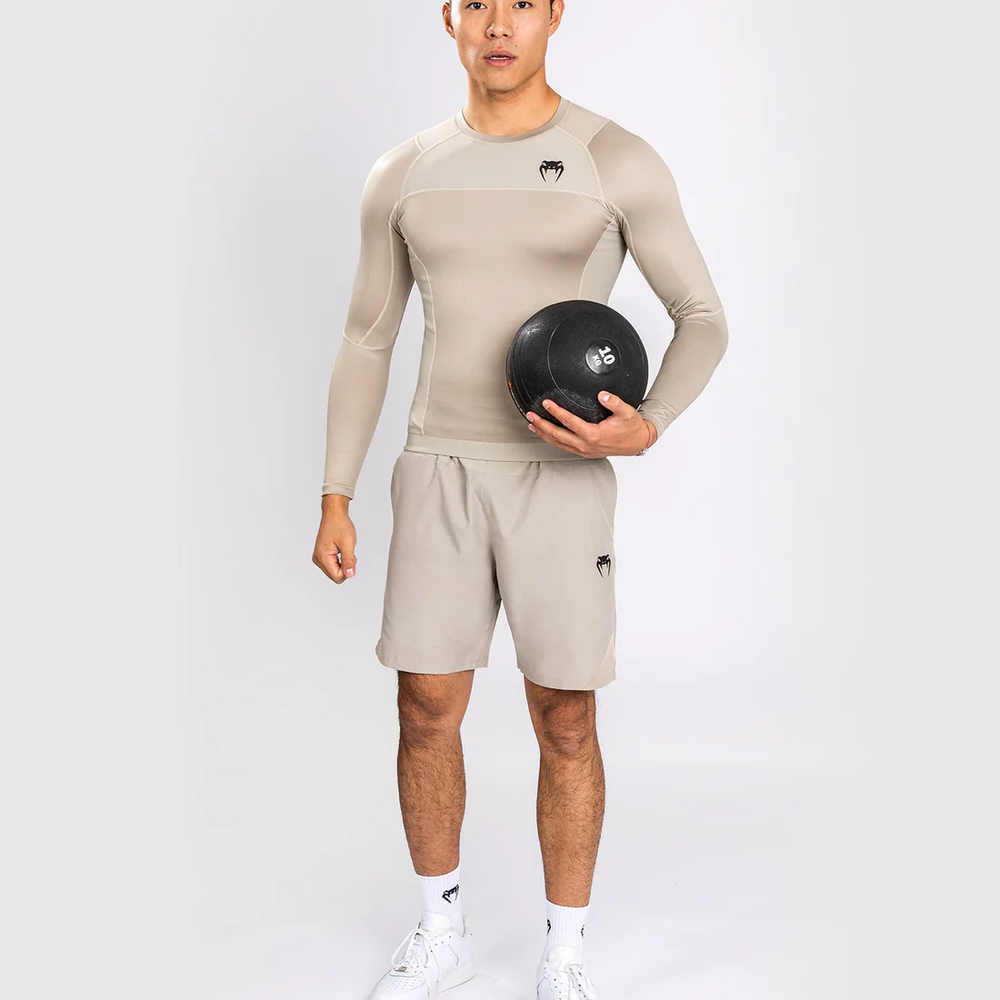 Рашгард Venum G-Fit AIR с длинным рукавом Песочный