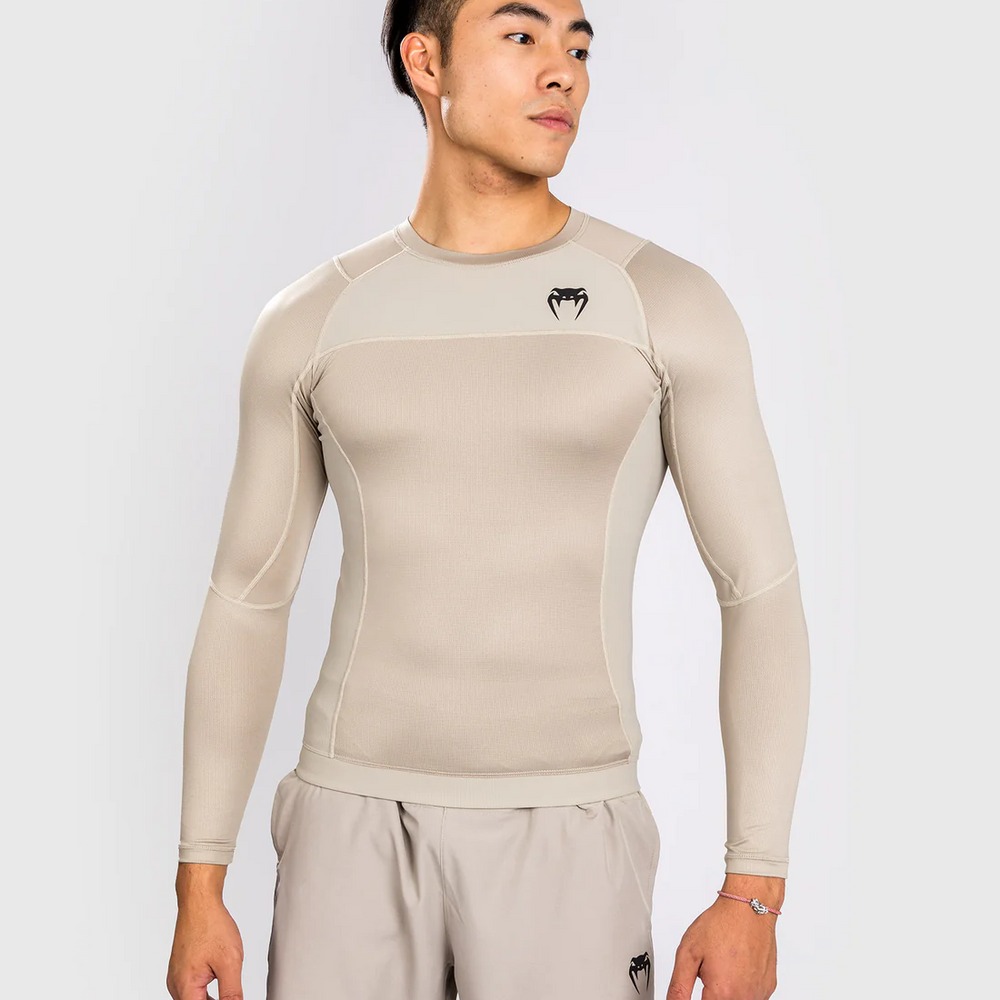 Рашгард Venum G-Fit AIR с длинным рукавом Песочный