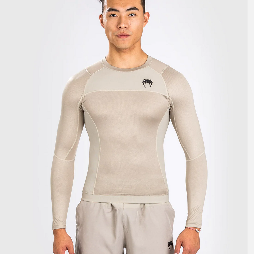 Рашгард Venum G-Fit AIR с длинным рукавом Песочный