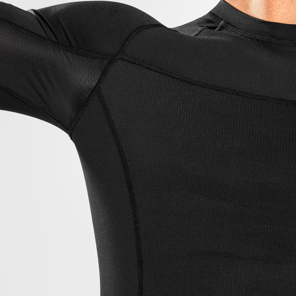 Рашгард Venum G-Fit AIR с коротким рукавом Черный