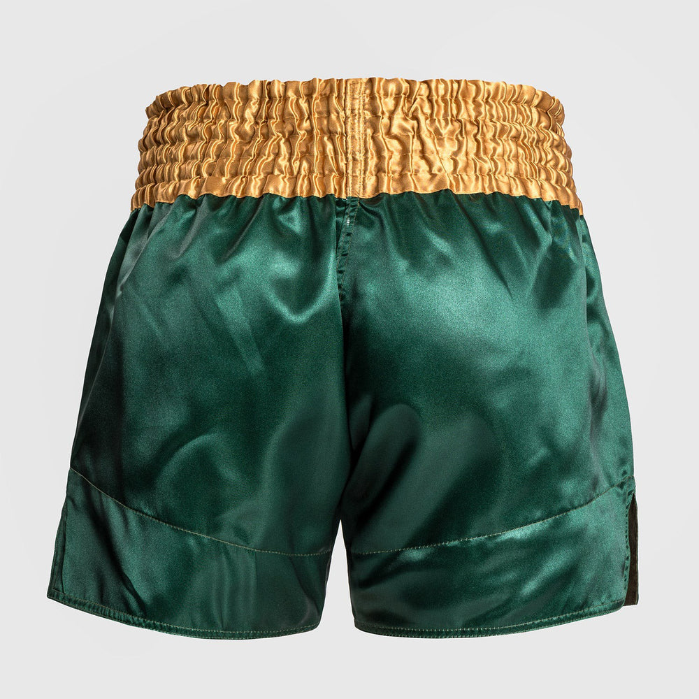 Шорты для Muay Thai Venum Зелено/Золото/Белые