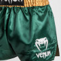 Шорты для Muay Thai Venum Зелено/Золото/Белые