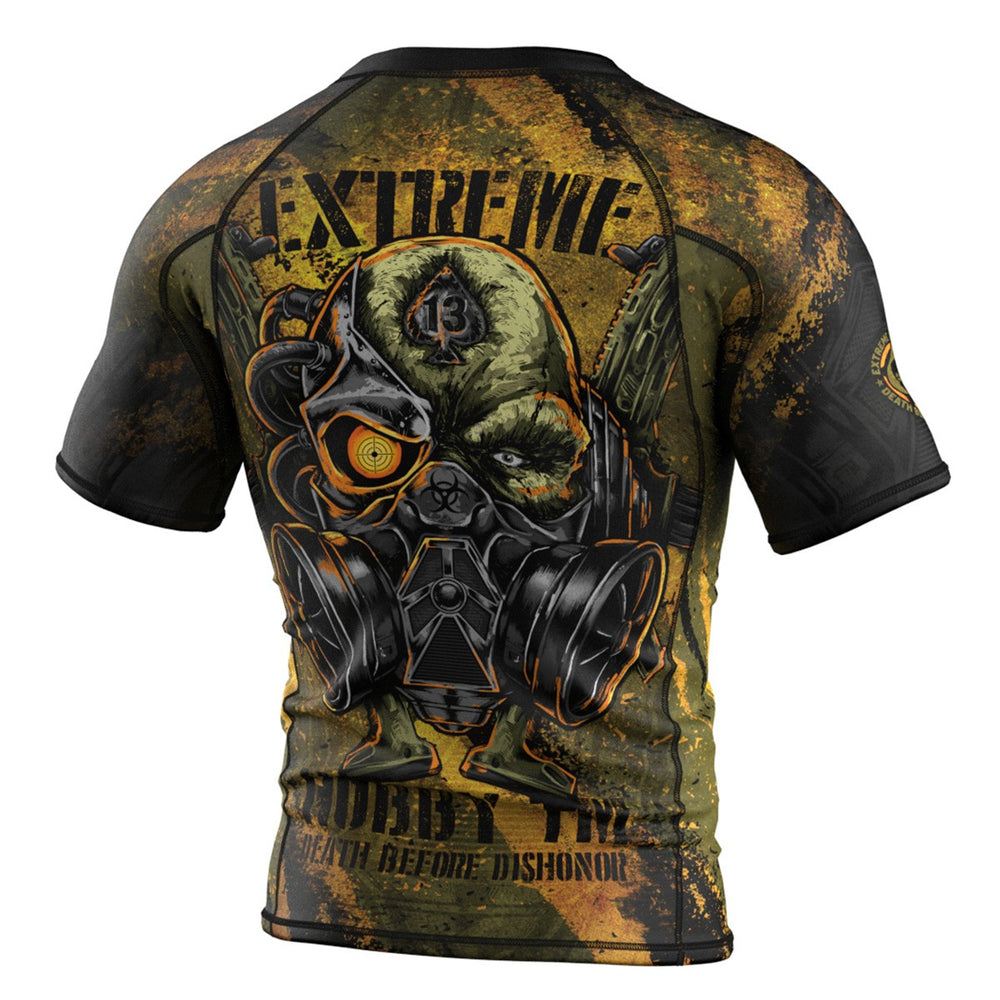 Рашгард с коротким рукавом Extreme Hobby DBD Черный