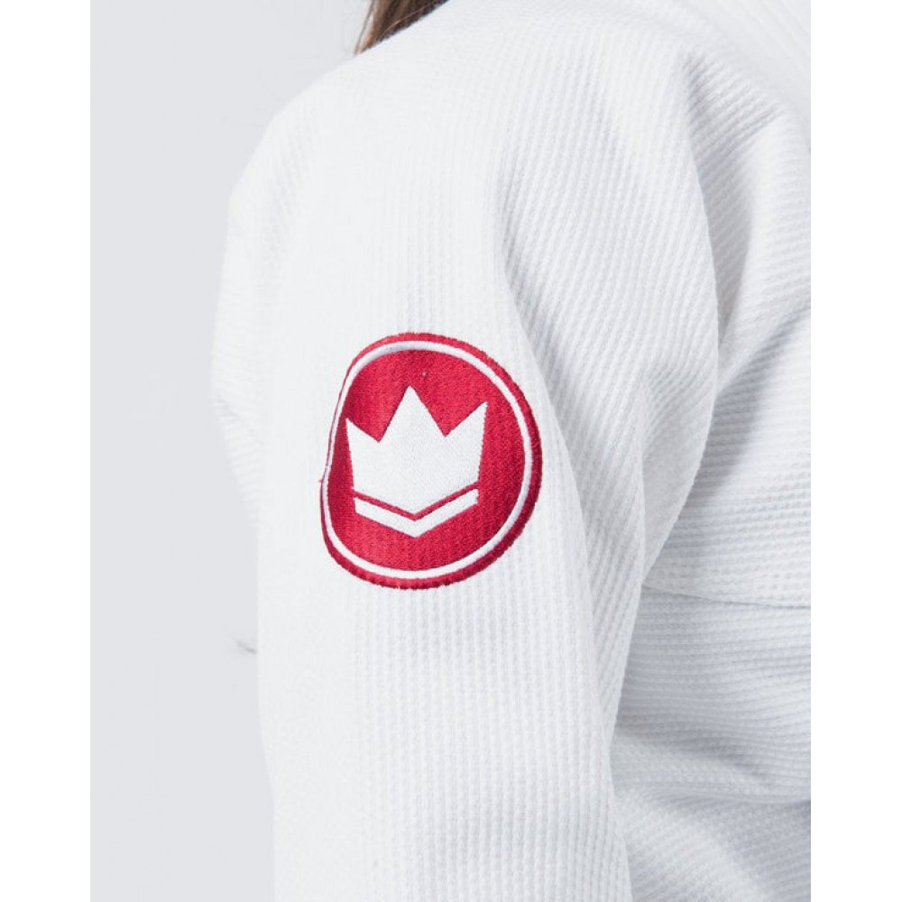 Женское Кимоно/Ги Kingz Classic 3.0 Белое