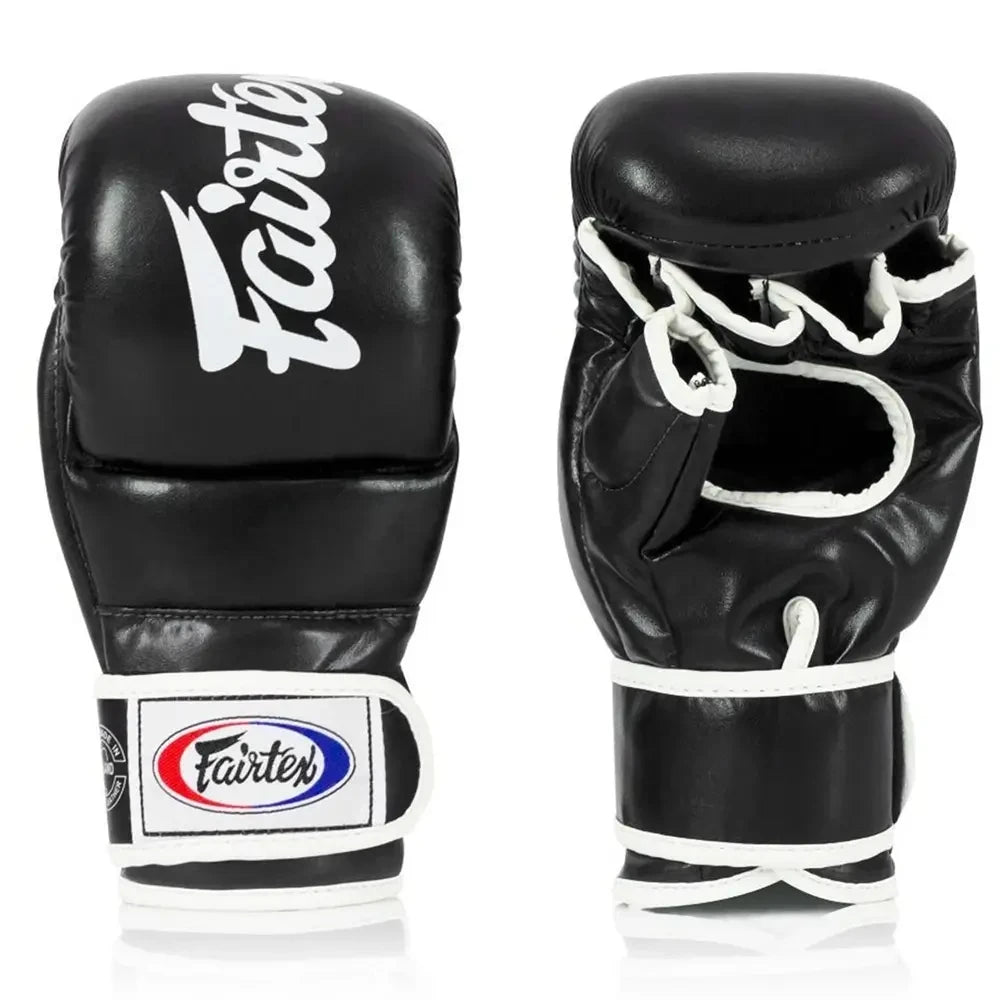 Перчатки MMA для спарринга Fairtex FGV18 черно- красные