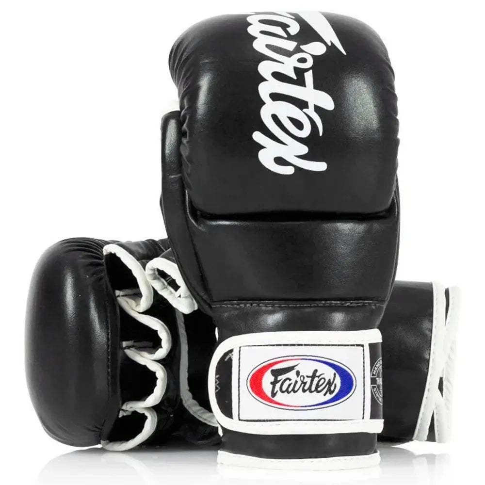Перчатки MMA для спарринга Fairtex FGV18 черно- красные