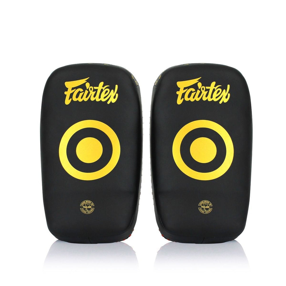Боксерские лапы Fairtex KPLC6 Standard Черно/Золотые