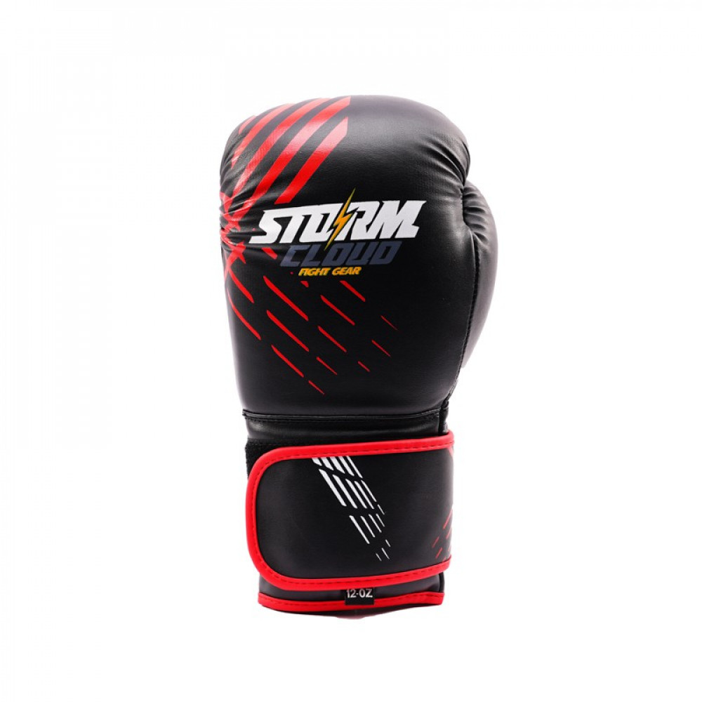 Боксерские перчатки StormCloud для детей Lynx Черно/Красные 6oz