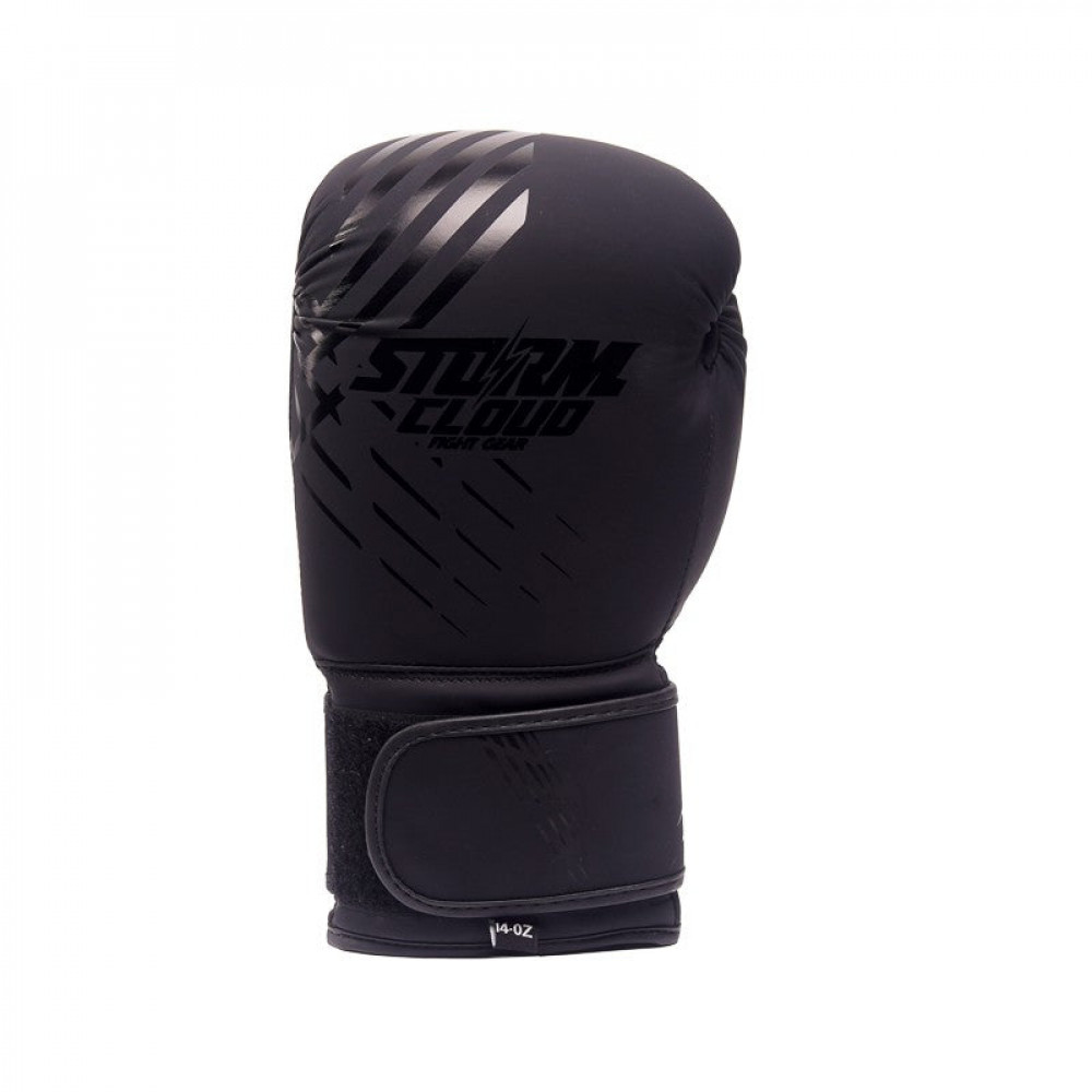 Боксерские перчатки StormCloud для детей Lynx Черно/Черные 6oz
