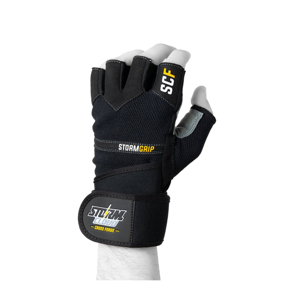 Тренировочные перчатки StormCloud Gym Training Gloves FG-1 Черно-серые