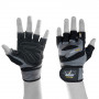 Тренировочные перчатки StormCloud Gym Training Gloves FG-2 Черно-Серые