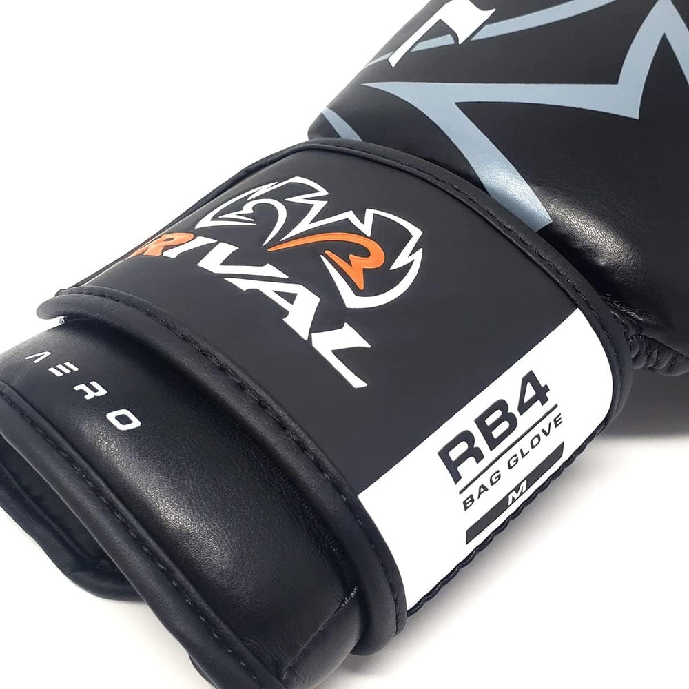 Боксерские перчатки Rival RB4 Черные