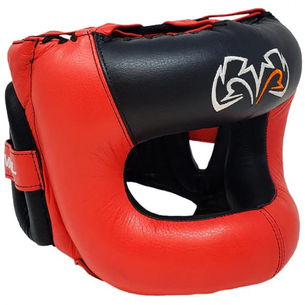 Боксерский шлем Rival RHGFS3 Face-Saver Красно/Черный