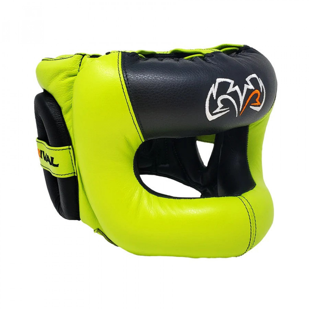 Боксерский шлем Rival RHGFS3 Face-Saver Лимонный