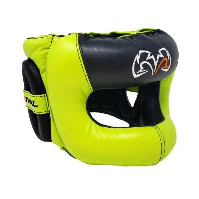 Боксерский шлем Rival RHGFS3 Face-Saver Лимонный