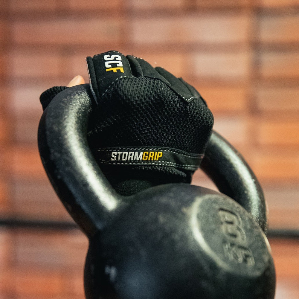 Тренировочные перчатки StormCloud Gym Training Gloves FG-1 Черно-серые