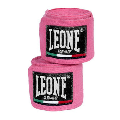 Бинты боксерские Leone Розовые 2,5 м