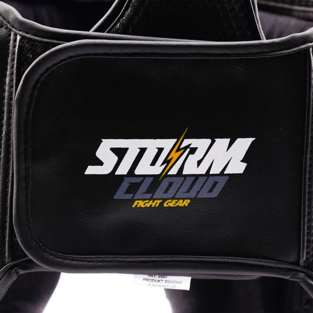 Шлем боксерский детский StormCloud Lynx Черно-серый