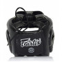 Боксерский шлем Fairtex HG14 черный