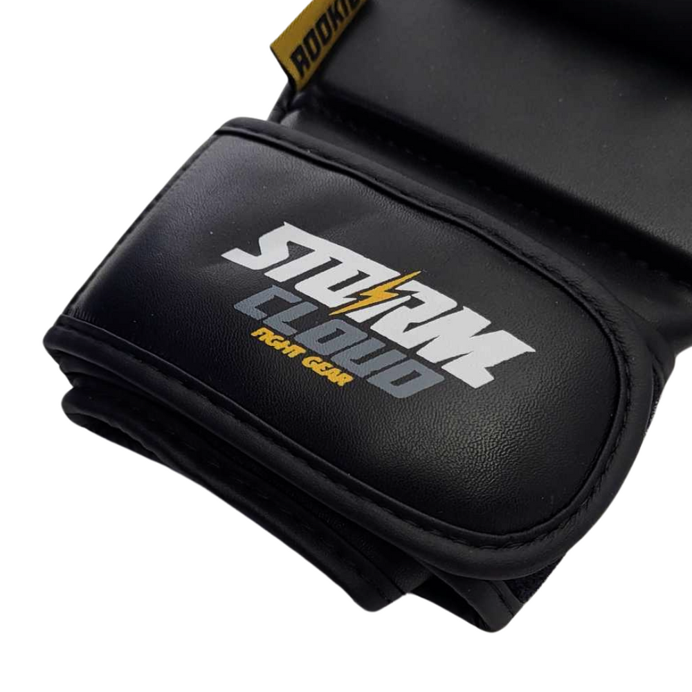 Перчатки для MMA Спарринговые StormCloud Rookie Черно-белые
