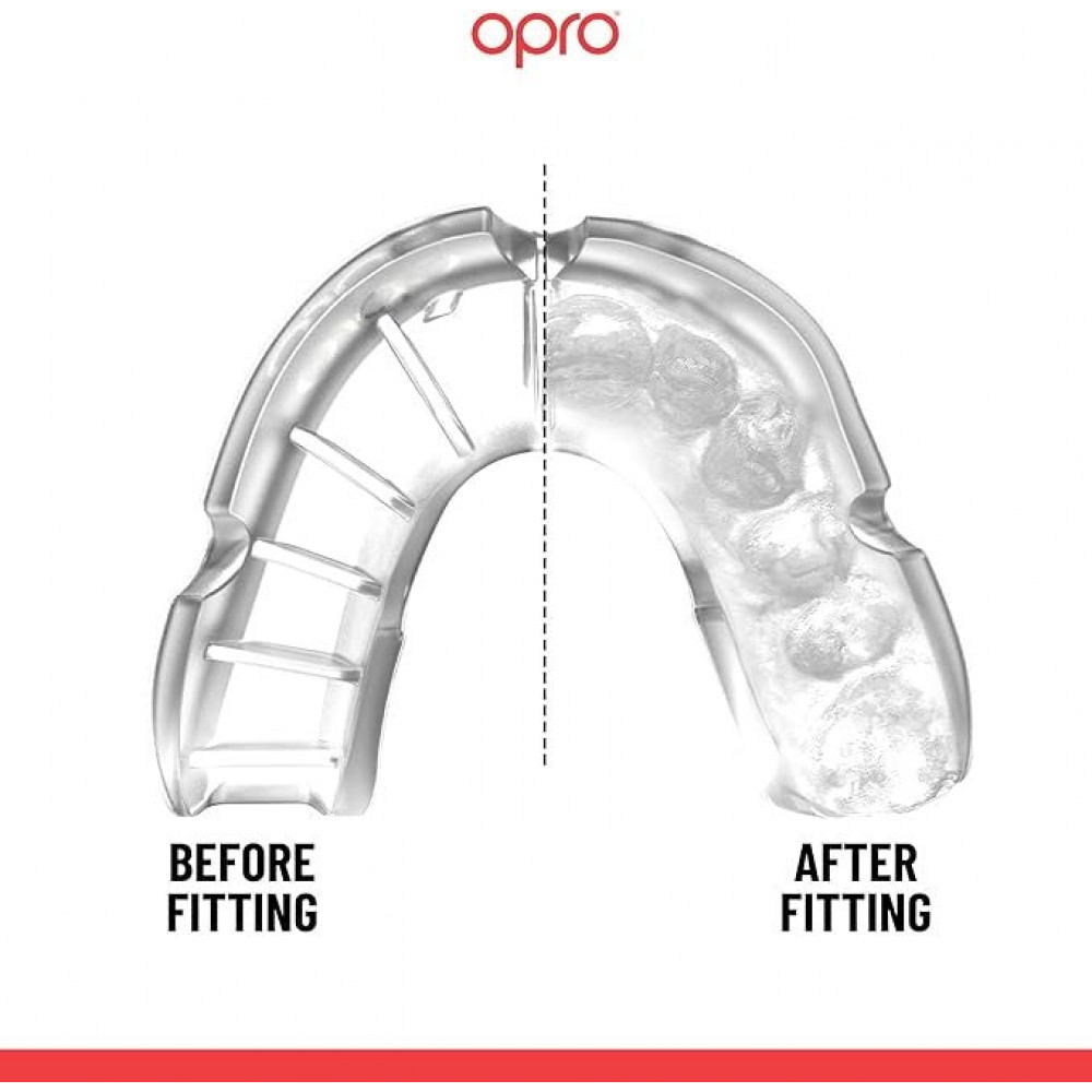 Капа детская Opro Silver Прозрачная 