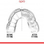 Капа детская Opro Silver Прозрачная 
