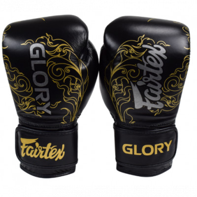 Перчатки боксерские Fairtex BGVG3  Черно-золотые