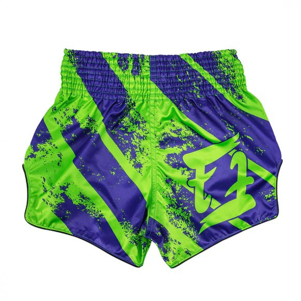 Шорты для Muay Thai Fairtex Сине-зеленые
