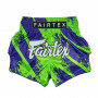 Шорты для Muay Thai Fairtex Сине-зеленые