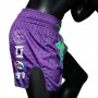 Шорты для Muay Thai Fairtex Фиолетово-зеленые