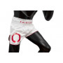 Шорты для  Muay Thai Fairtex Бело-красные