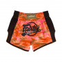 Шорты для Muay Thai Fairtex Оранжево-черные