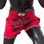 Шорты для Muay Thai Fairtex Красно-черные