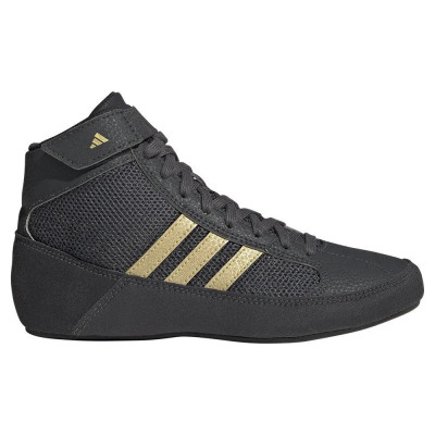 Борцовки детские Adidas Havoc Черно-золотые