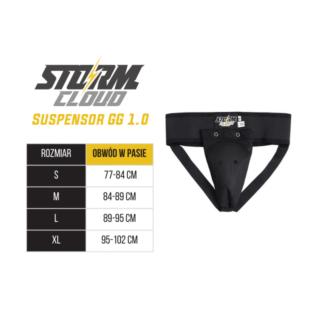 StormCloud защита паха GG 1.0 Чёрная