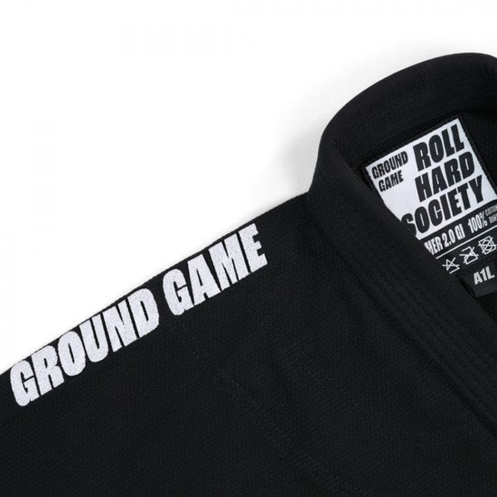 Кимоно/Ги BJJ Ground Game Gamer 2.0 Черное