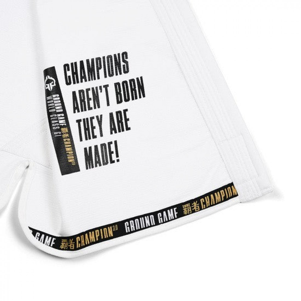 Кимоно/ГИ BJJ Ground Game Champion 3.0 Белое