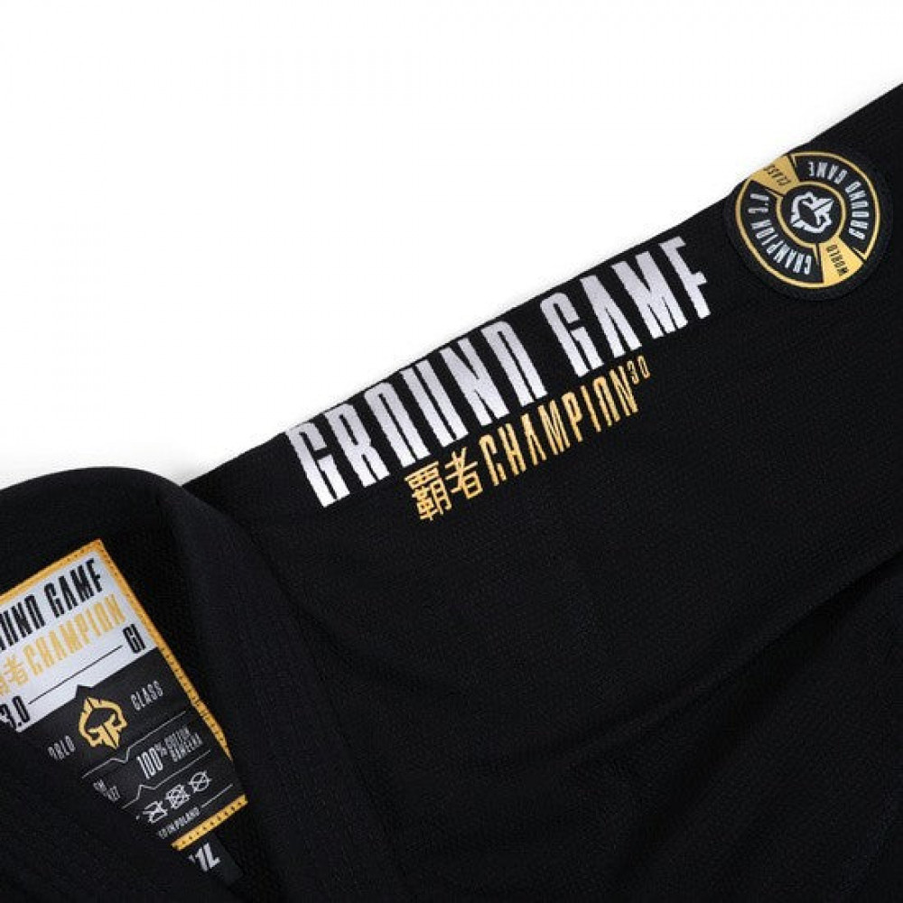 Кимоно/Ги BJJ Ground Game Champion 3.0 Черное