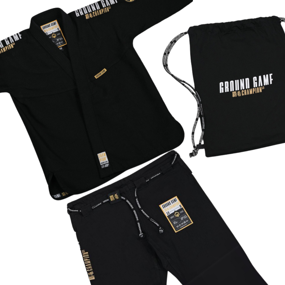 Кимоно/Ги BJJ Ground Game Champion 3.0 Черное