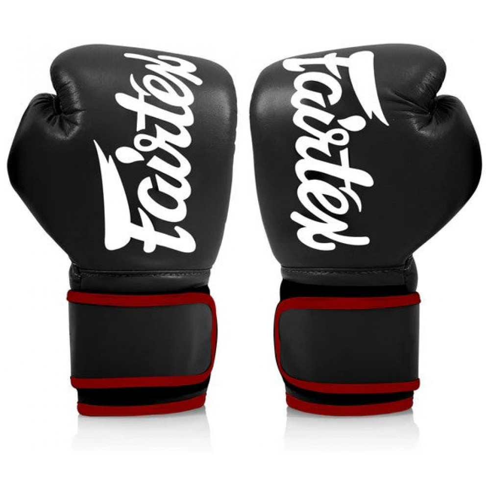 Боксерские перчатки Fairtex BGV14 Черно/Белые
