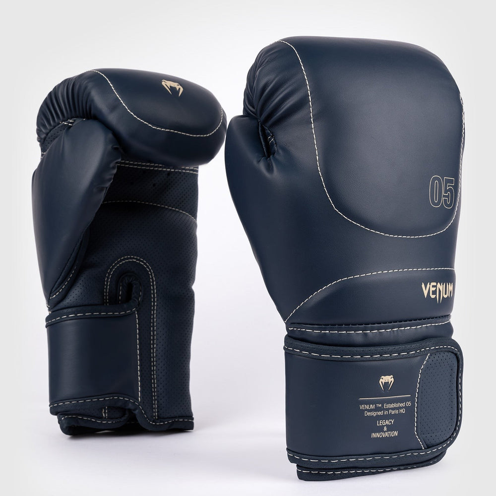 Перчатки боксерские Venum Impact Evo Icy Синие