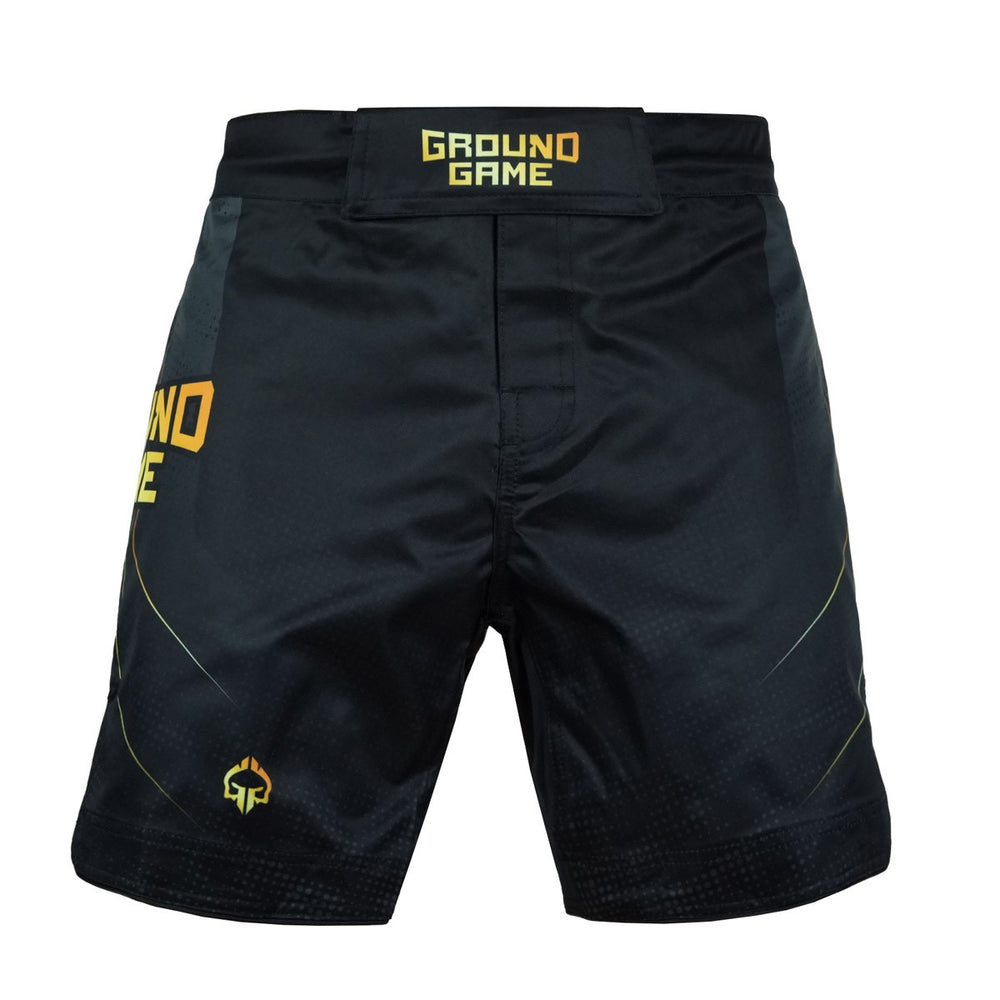 Шорты для MMA Ground Game Gold 2.0 Черные