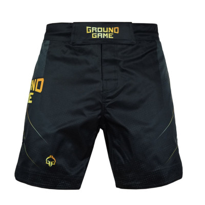 Шорты для MMA Ground Game Gold 2.0 Черные