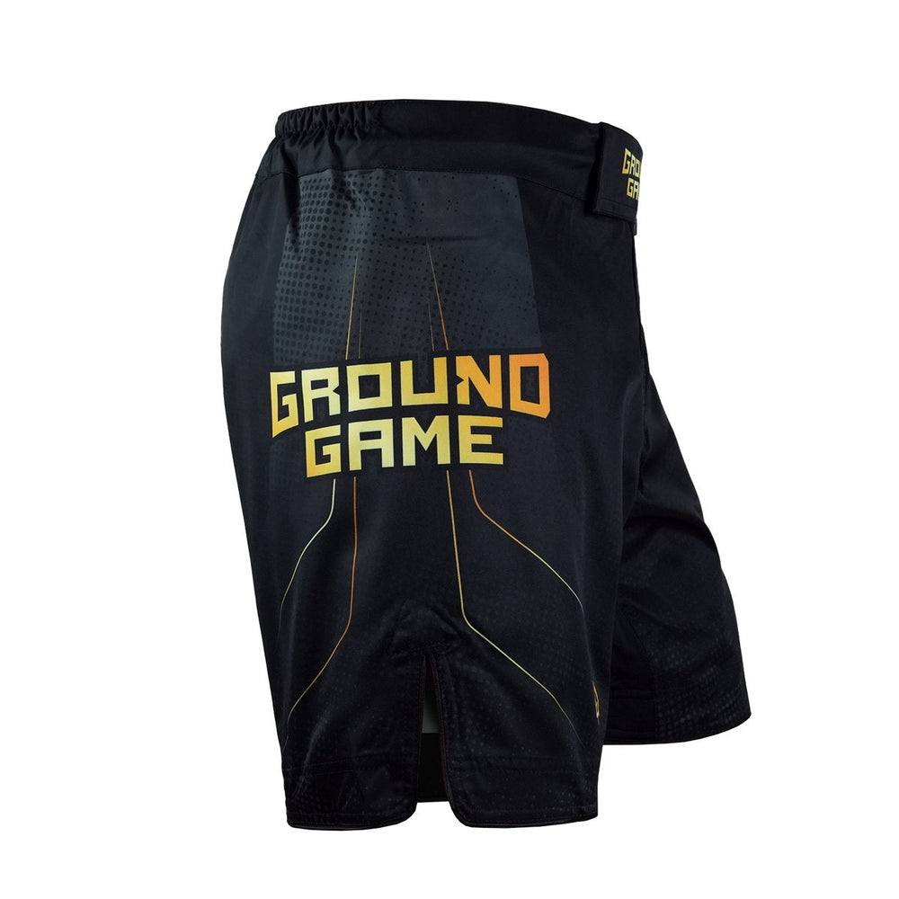 Шорты для MMA Ground Game Gold 2.0 Черные