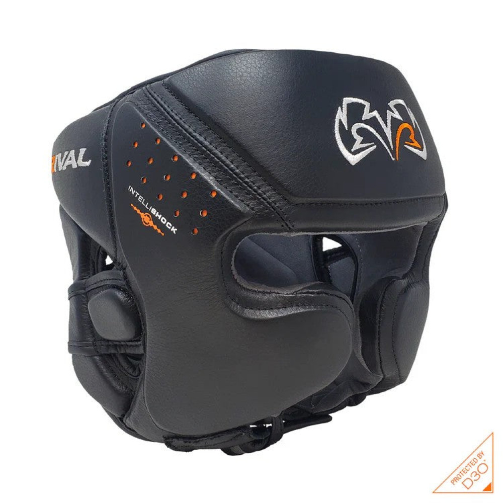 Шлем боксерский Rival RHG10 Intelli-Shock Черный